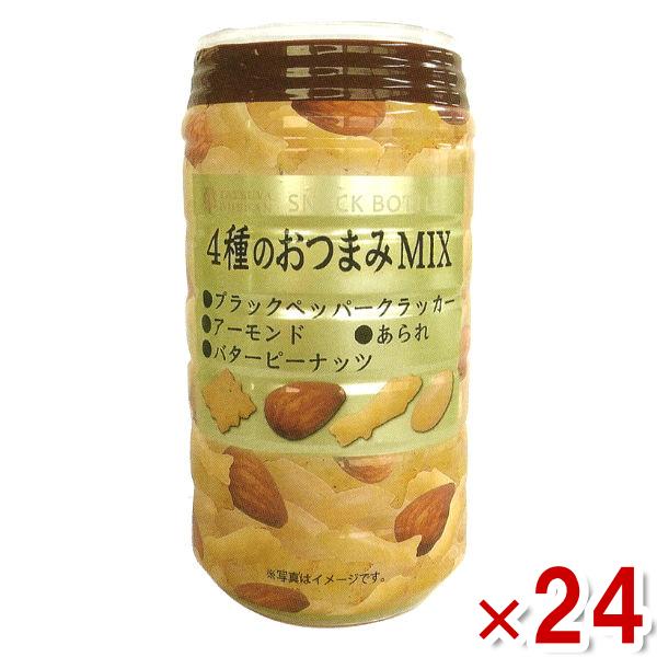龍屋物産 4種のおつまみMIX 117g×24入 (自販機用 おつまみ) (ケース販売)(Y10) ...