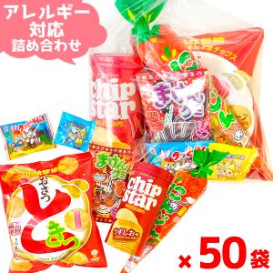 お菓子 詰め合わせ 6点セット (アレルギー対応 Y500) (駄菓子 販促品