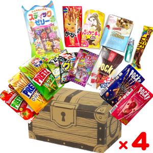 グリコ（glico） お菓子 駄菓子 詰め合わせ (15点 宝箱×5個) (七夕