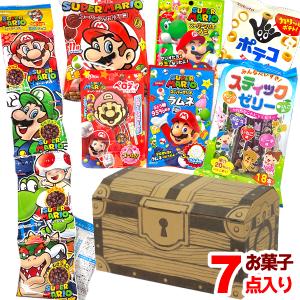 宝箱 マリオセット×3個) お菓子 詰め合わせ (スーパーマリオブラザーズ