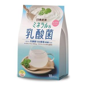 日東紅茶 ミネラル＆乳酸菌 10本×24箱　送料無料(一部地域を除く)｜takaomarket