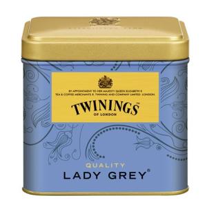 TWININGS トワイニング 缶入 クオリティ レディグレイ リーフティー 100g ×24個 リーフティー、茶葉の商品画像