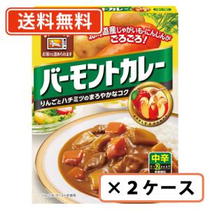 バーモントカレー　中辛　レトルト　200g×60個（30個入×2ケース）　ハウス食品　中辛　カレー　バーモンド　送料無料(一部地域を除く)｜takaomarket