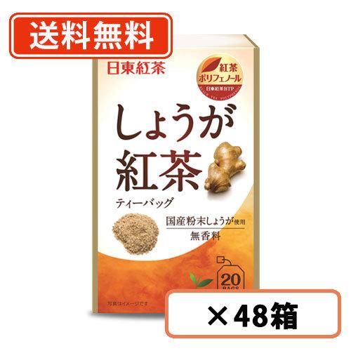 日東紅茶 しょうが紅茶  20袋入り×48箱 送料無料(一部地域を除く)