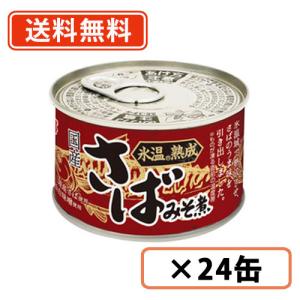 いなば食品 氷温熟成 さば みそ煮 150g×24缶 さば みそ煮  缶詰  惣菜