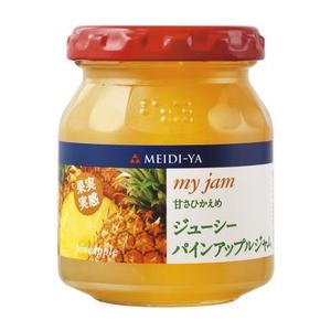 明治屋 MY 果実実感 ジューシーパインアップルジャム １６０ｇ×２４本　送料無料(一部地域を除く)