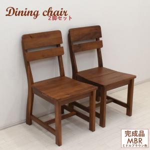 ダイニングチェア 1脚 単品 カントリー調 木製 チャーチチェア 教会