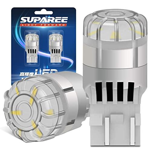 SUPAREE T20 ダブル球 LED テールランプ ブレーキランプ LEDバルブ ホワイト 無