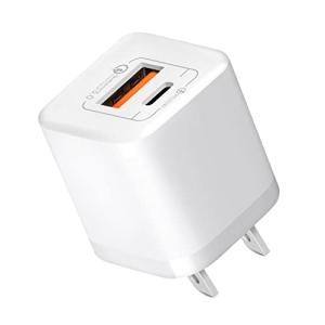 i Phone14対応 PD充電器 20W 2ポートType-c 急速充電器【USB-C＆USB -A/PD対応/