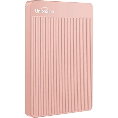 UnionSine 超薄型外付けHDD ポータブルハードディスク 500GB 2.5インチ USB3...