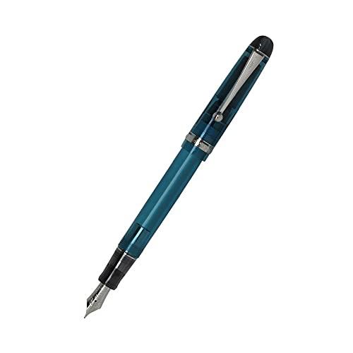 PILOT パイロット 万年筆 カスタム74 透明ターコイズグリーン FKKN-12SR-TTGM