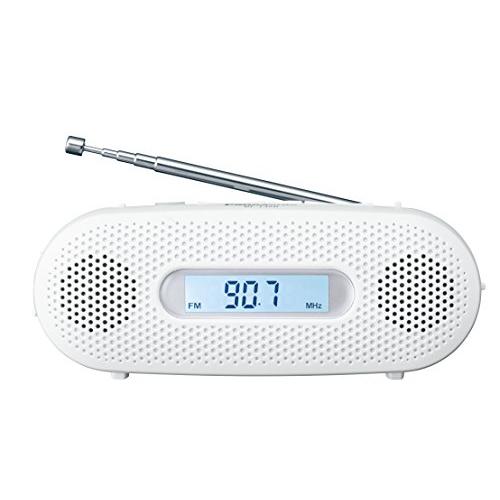 パナソニック FM-AM 2バンドレシーバー ホワイト RF-TJ20-W