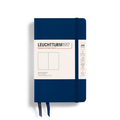 LEUCHTTURM1917/ロイヒトトゥルム Notebooks Pocket (A6) ネイビー...