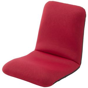 セルタン 座椅子 高反発 和楽チェア Mサイズ メッシュレッド 背筋ピン 背部リク 座椅子、高座椅子の商品画像