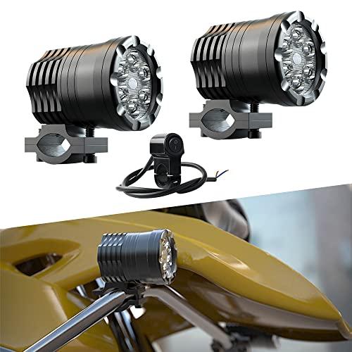 Catland バイク LED フォグランプ ヘッドライト 補助灯 作業灯 ワークライト 防
