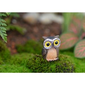 鳥模型 フクロウ コケリウム テラリウム フィギュア