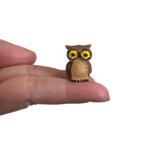 鳥模型 フクロウ コケリウム テラリウム フィ...の詳細画像2