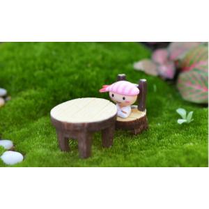 テーブル椅子セット 建物模型 苔テラリウム テ...の詳細画像3