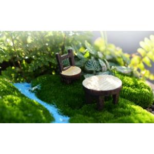 テーブル椅子セット 建物模型 苔テラリウム テ...の詳細画像4