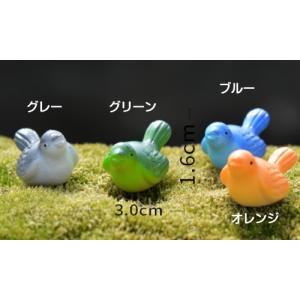 スズメ4色 インコ 鳥模型 ミニチュア 模型 ...の詳細画像4