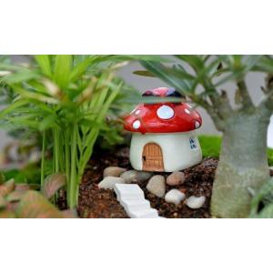 きのこのお城 きのこ ミニチュア 苔リウム ジ...の詳細画像4