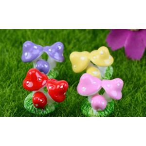 ４色 かたまりきのこ ジオラマコレクション 樹木模型 鉄道模型 苔テラリウム テラリウムフィギュア テラリウムキット 箱庭