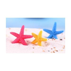 ヒトデ 2サイズ5色 コケリウム スノードーム ガーデニング おしゃれ ミニ テラリウム フィギュア 苔 コケ ワークショップパーツ 苔テラリウム 観葉植物