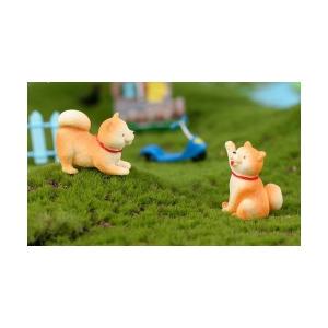 犬模型 秋田犬 5種 いぬ ミニ テラリウム ...の詳細画像2