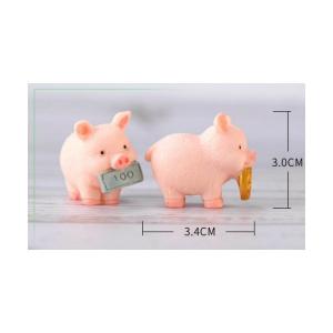 動物フィギュア 金塊 ぶた テラリウム フィギ...の詳細画像2