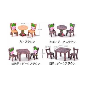 テーブルいすセット 5タイプ インテリア テラ...の詳細画像2