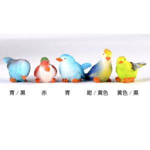 ミニチュア カラフル オウム 5種 鳥模型 テ...の詳細画像3