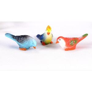 ミニチュア カラフル オウム 5種 鳥模型 テ...の詳細画像5