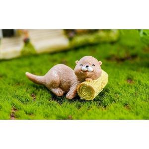 動物フィギュア カワウソ4種 動物 水耕栽培 ...の詳細画像4