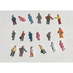 模型人形 スケール1:300 10体 人形 人物 人々 人間 人間フィギュア 塗装人 情景コレクショ...