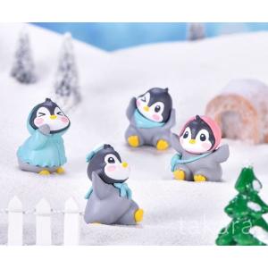 動物フィギュア ペンギン6種 テラリウム フィ...の詳細画像2