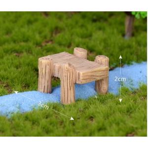 木の橋 B はし テラリウムフィギュア ミニチュア ミニフィギュア 苔盆栽 苔 コケリウム ハンドメイド 箱庭