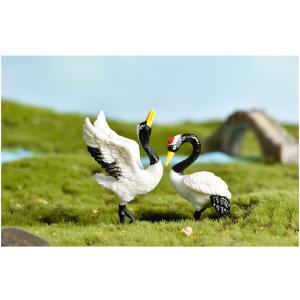 鶴3種 つる 鳥 水耕栽培 おもちゃ コケリウ...の詳細画像2