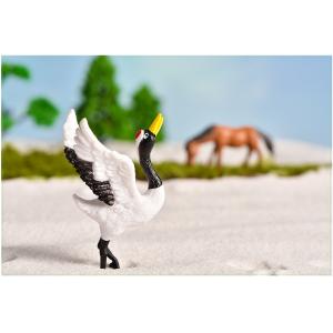 鶴3種 つる 鳥 水耕栽培 おもちゃ コケリウ...の詳細画像5