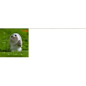 働く うさぎ 動物 テラリウムフィギュア フィ...の詳細画像3