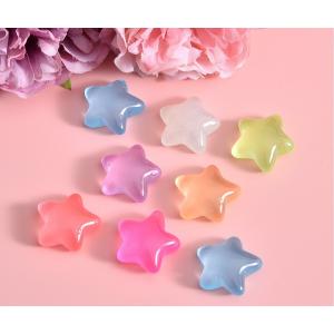 アクセサリーパーツ 光るヒトデ 夜光 蓄光 デコレーションパーツ デコ電 ハンドメイド ヘアピン アクアリウム 水槽 コケリウム スマホケース