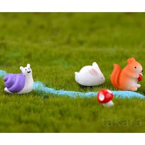 ミニ動物 リス ハムスタ カタツムリ ねずみ ...の詳細画像5