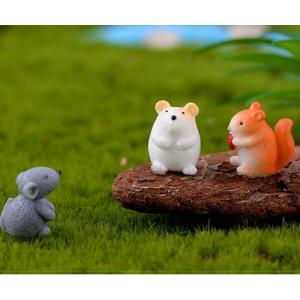 ミニ動物 リス ハムスタ カタツムリ ねずみ ...の詳細画像3