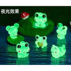 光るカエル6種 夜光 蓄光 かえる 動物 フィ...の詳細画像3