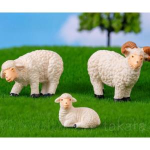 動物フィギュア 羊 ヤギ 12種 アニマル 動...の詳細画像5