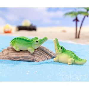 ワニ8種 動物模型 テラリウム フィギュア ミ...の詳細画像5