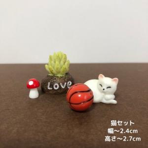 動物フィギュア お庭動物セット キツネ 鹿 猫...の詳細画像3