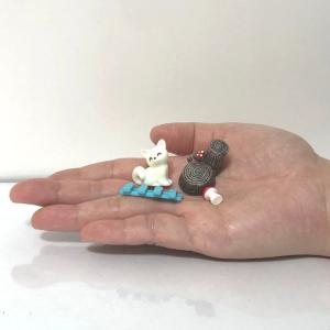 動物フィギュア お庭動物セット キツネ 鹿 猫...の詳細画像4