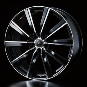 ウェッズ アルミホイール LEONIS SL 16 x 6.5J 40 5H 114.3 PBMC 1本のみ｜takaraba-ko