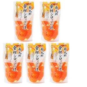 金柑シロップ漬け 上沖産業 320g×5袋