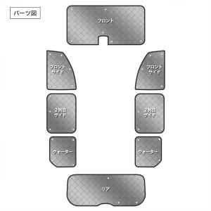 サンシェード エブリイ エブリー エブリィ ワ...の詳細画像1